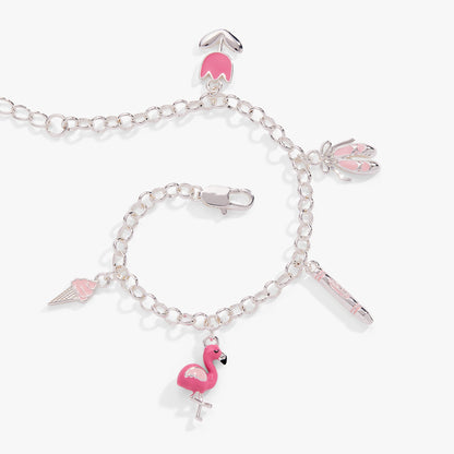 Crayola Tickle Me Pink Charm Bracelet - Alex and Ani