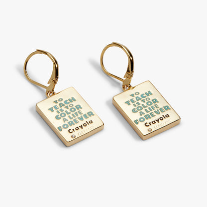 Crayola Crayon Box Earrings - Alex and Ani