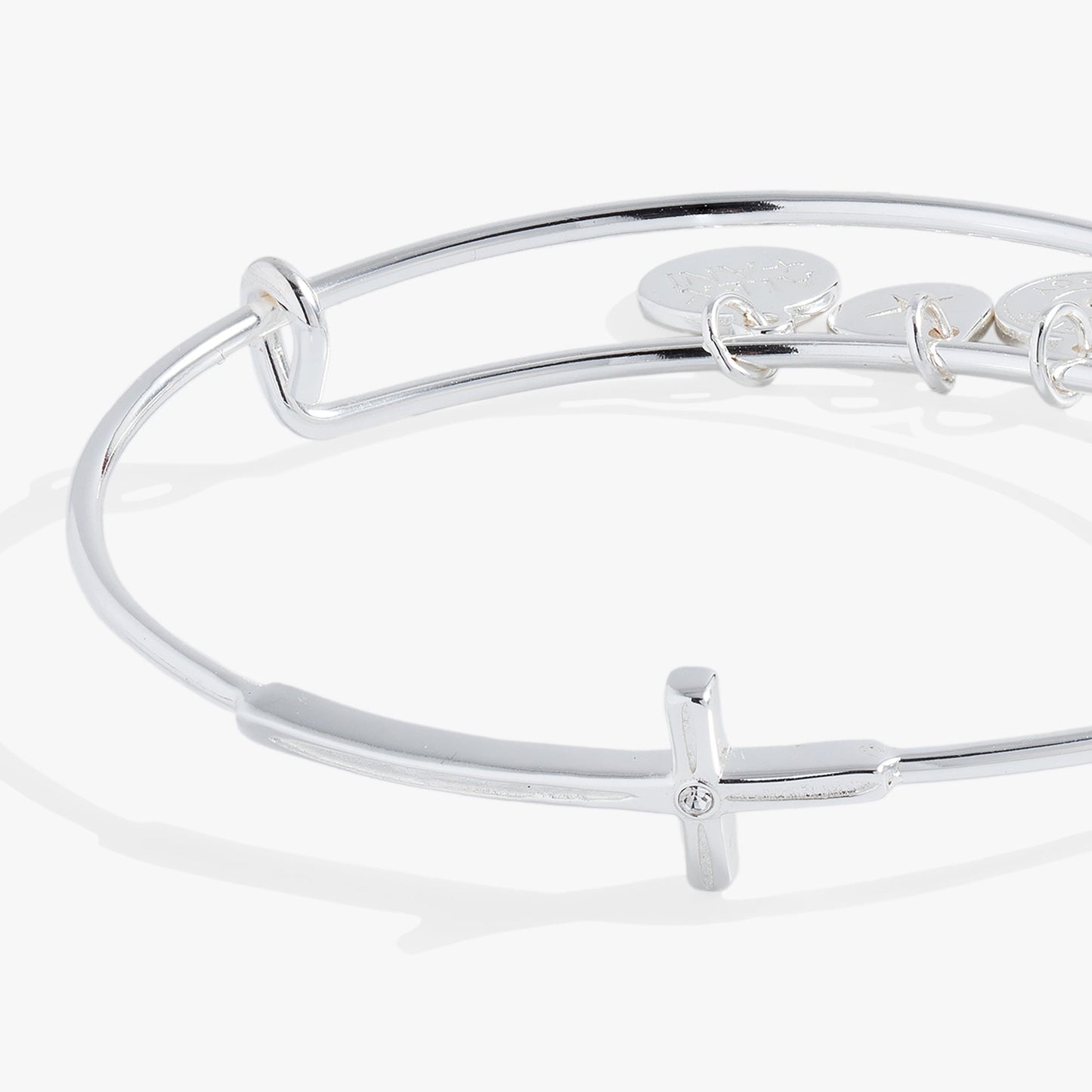 Cross Inline Bangle - Alex and Ani