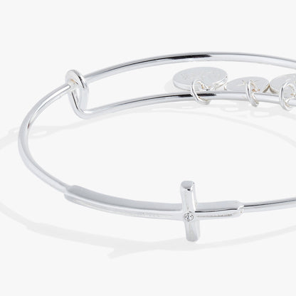 Cross Inline Bangle - Alex and Ani
