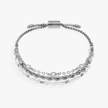 Crystal + Pearl Stranded™ Bracelet Set - Alex and Ani
