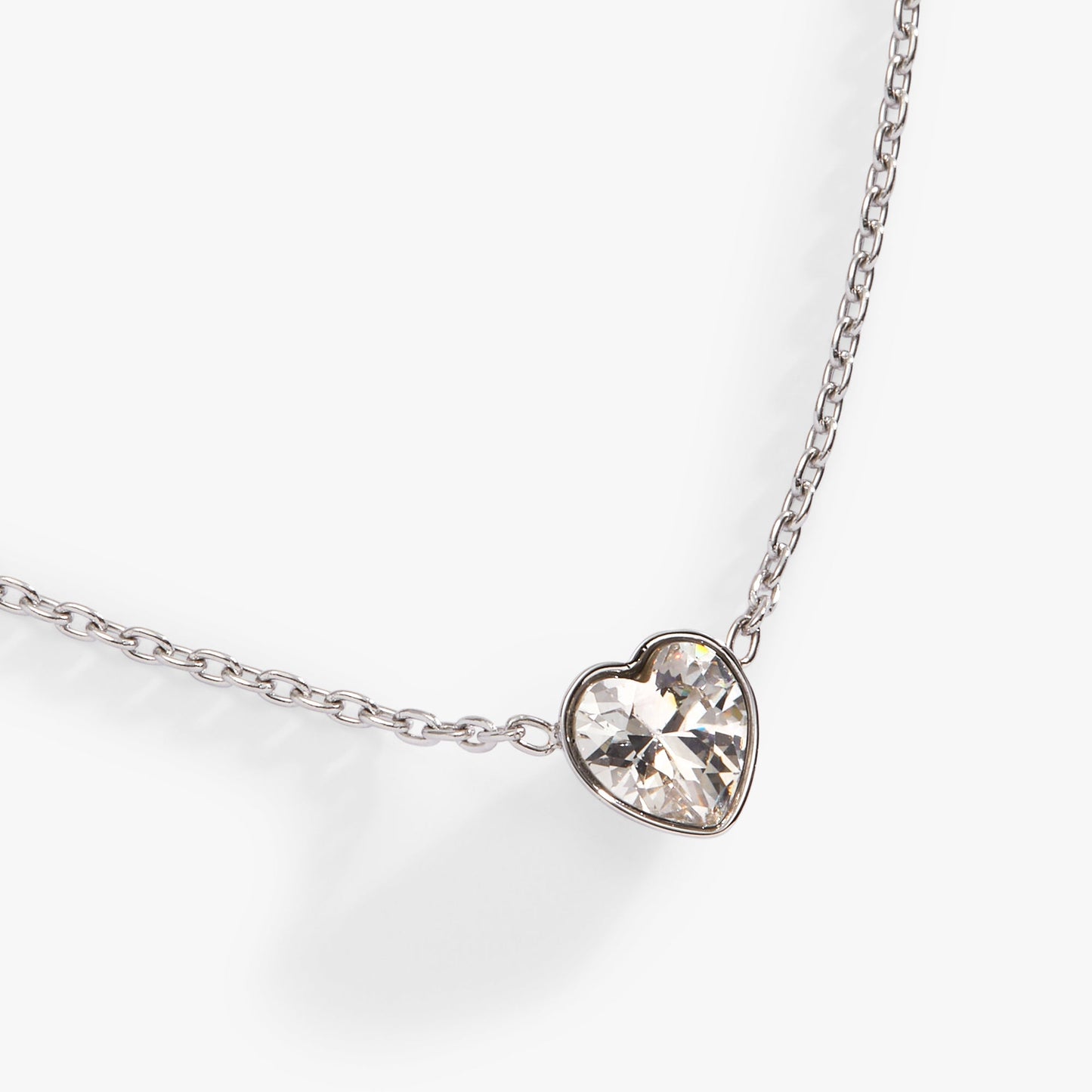 Crystal Heart Pendant Necklace - Alex and Ani - Detail View 4