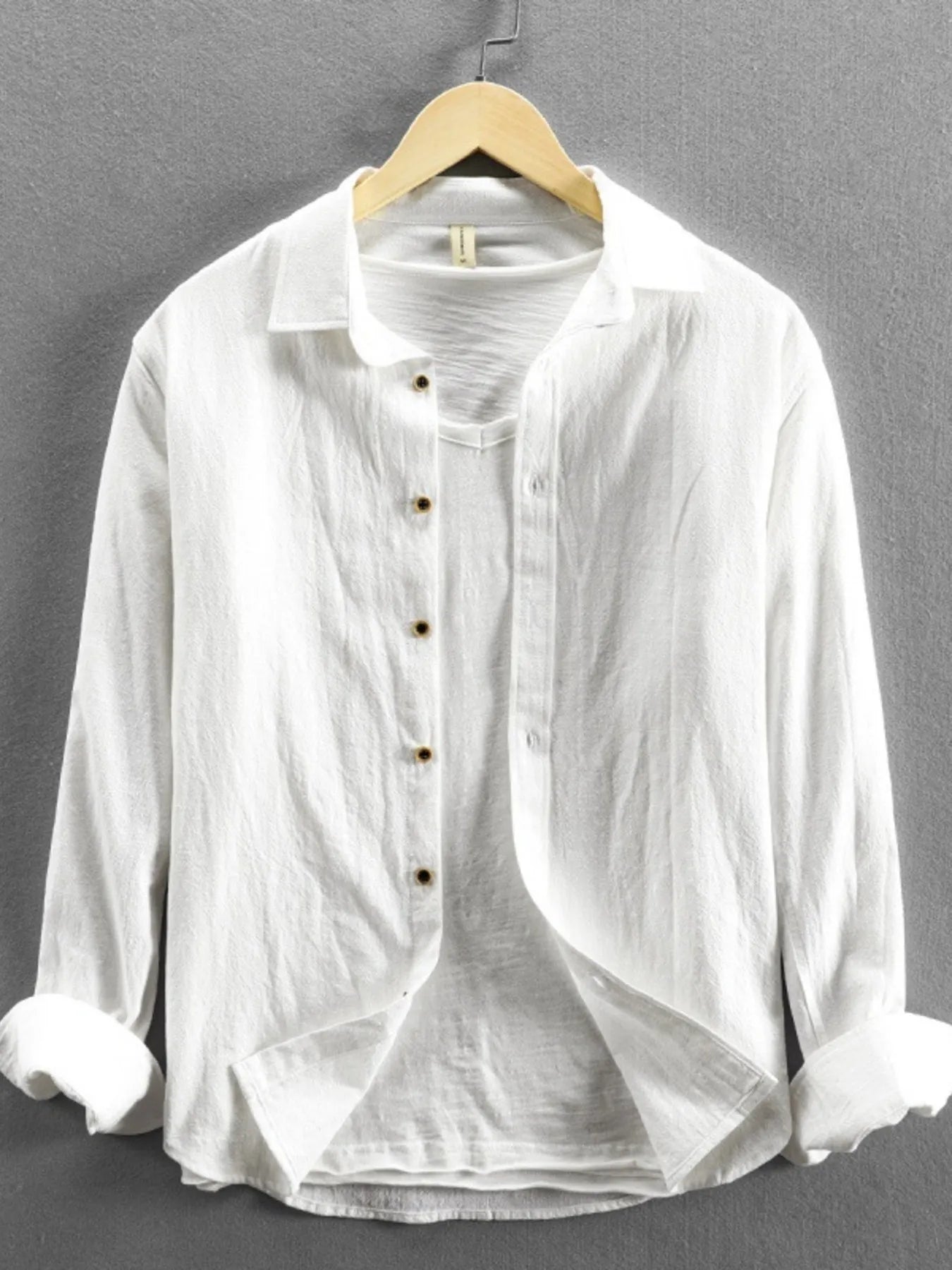 Men's Button-Up Long Sleeve Shirt