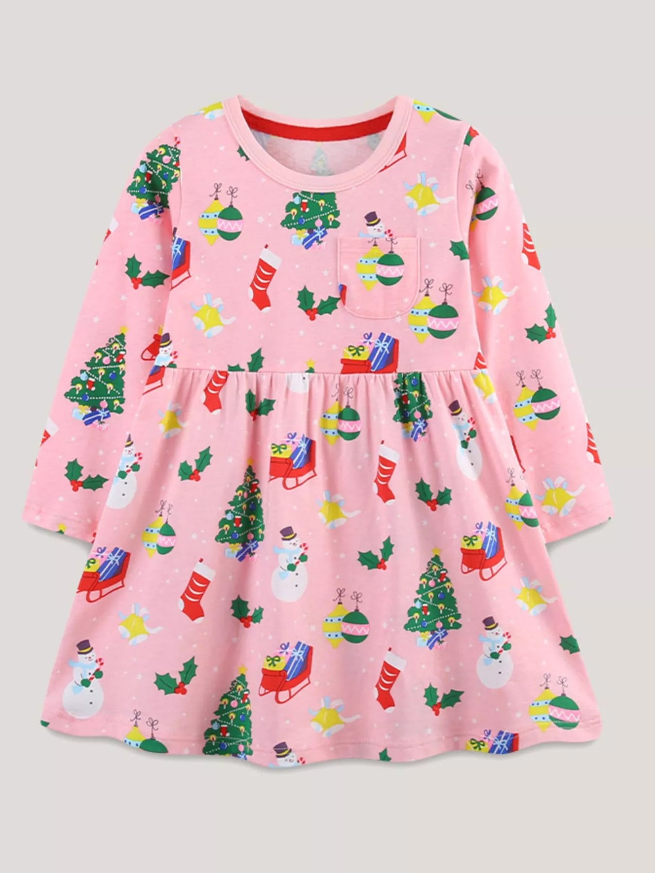Girls' Christmas Tidings Dress