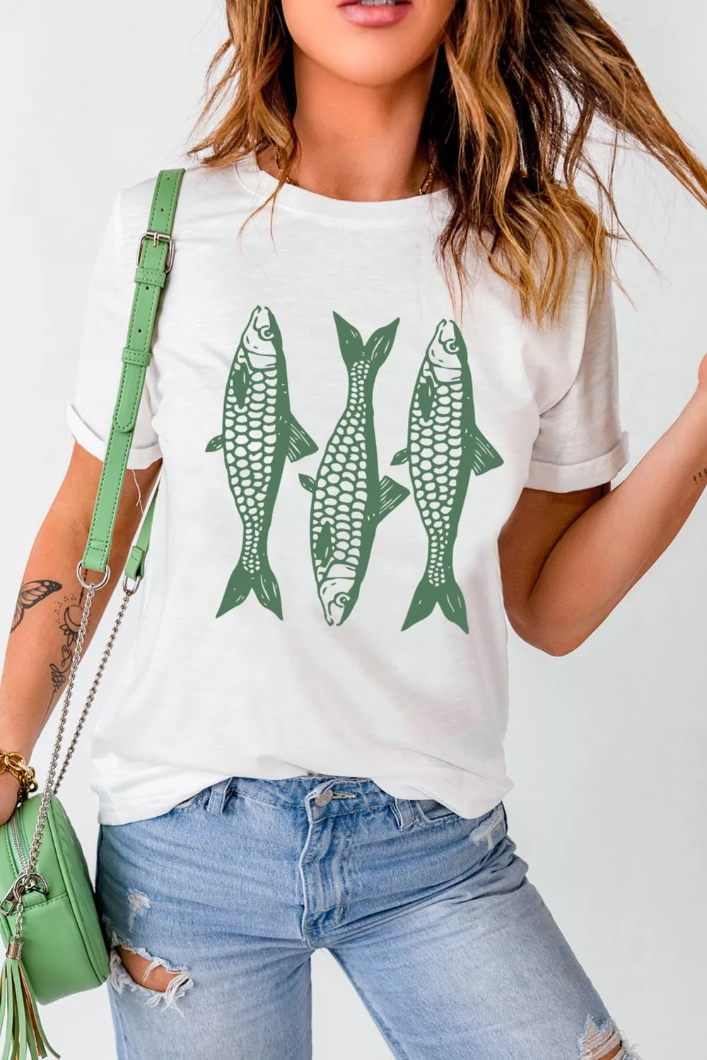 Gone Fishing Graphic Tee