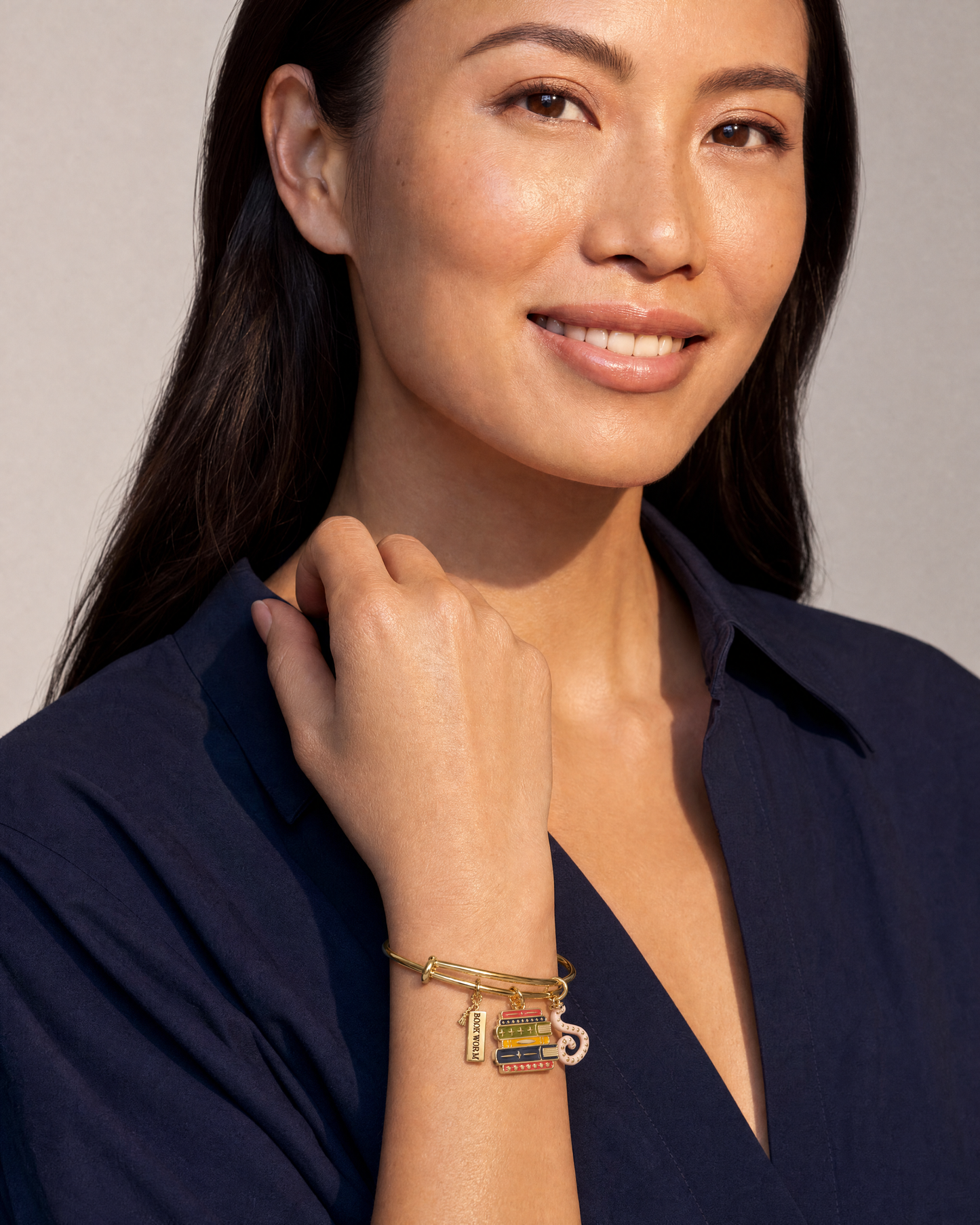 Book Club Multicharm Bangle - Alex and Ani