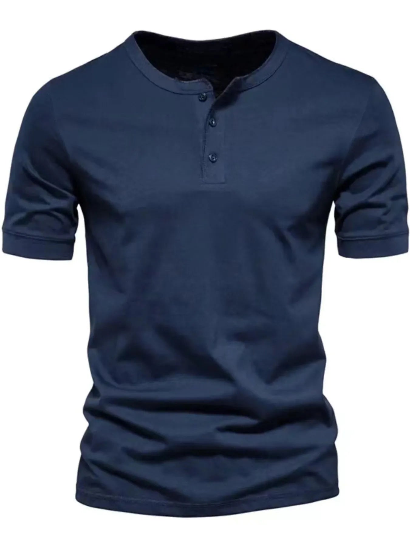 Men's Classic Short Sleeve Henley