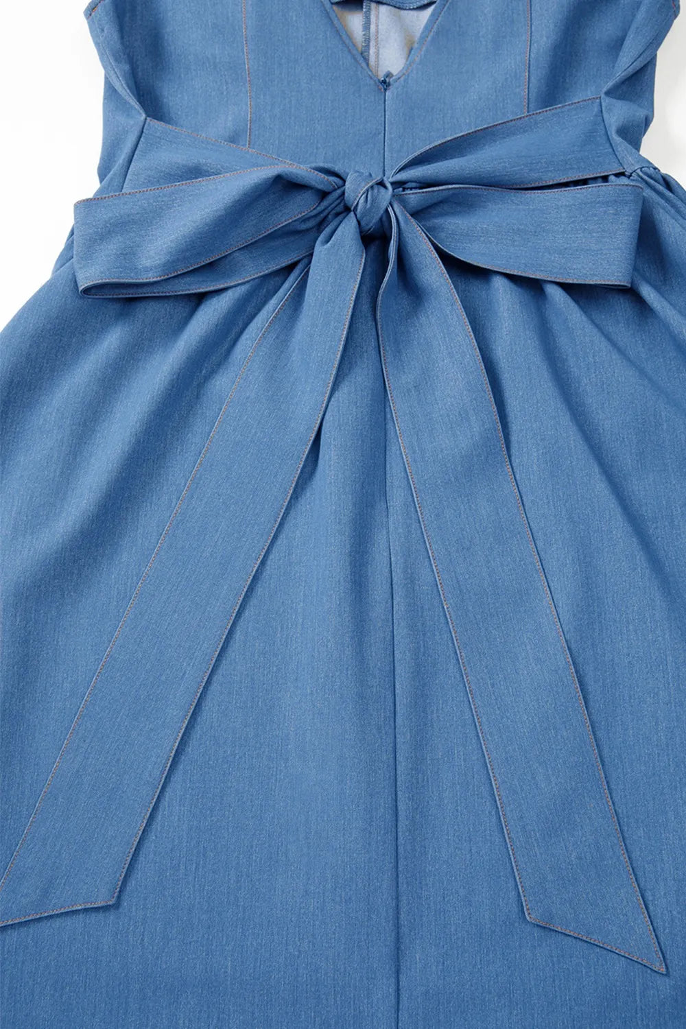 Square Neck Sleeveless Mini Dress