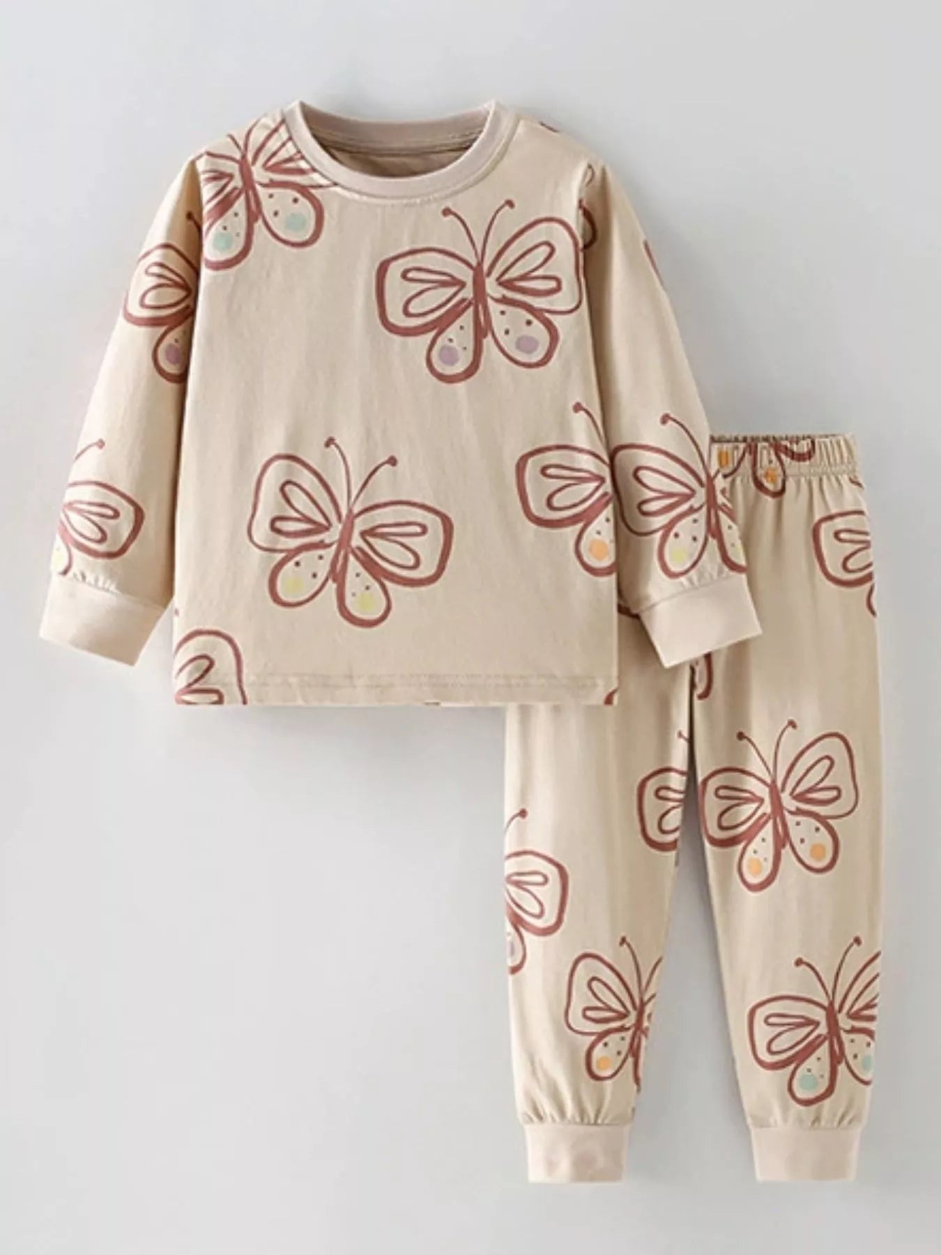 Children's Animal Print Pajama Set