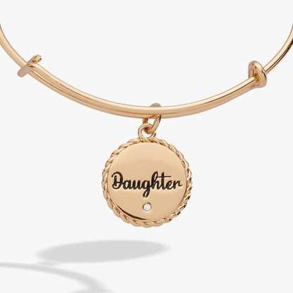 Daughter Charm Bangle