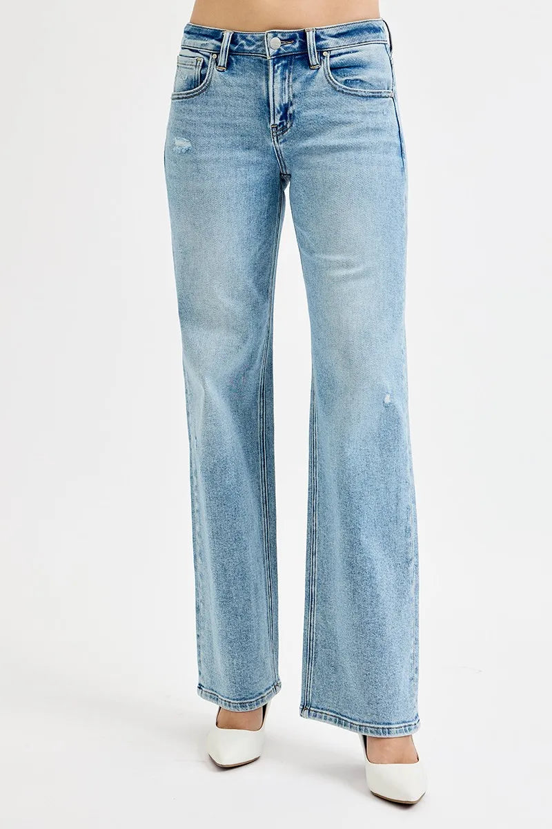 Light Wash Boyfriend Jeans