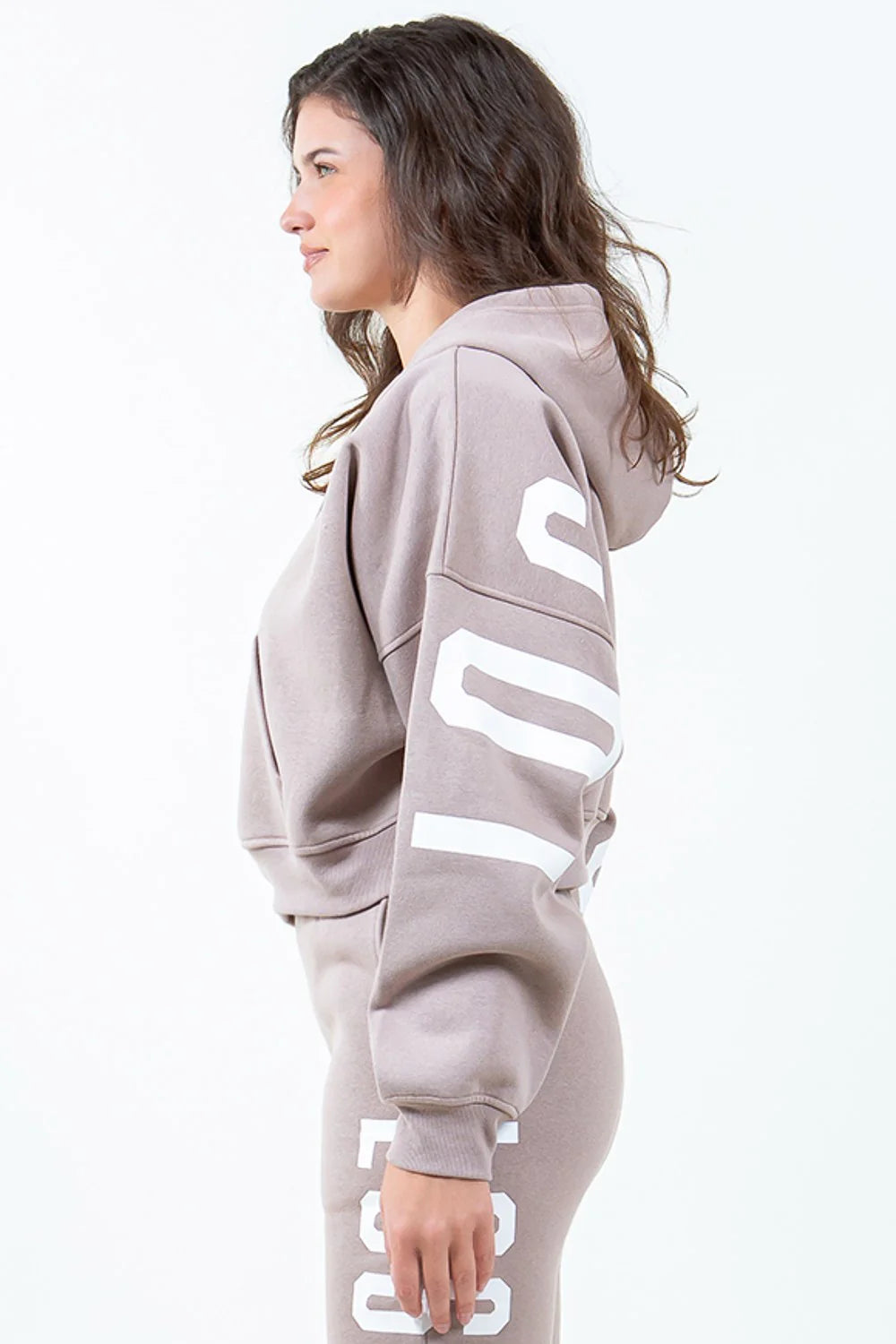 LOS ANGELES Cropped Hoodie