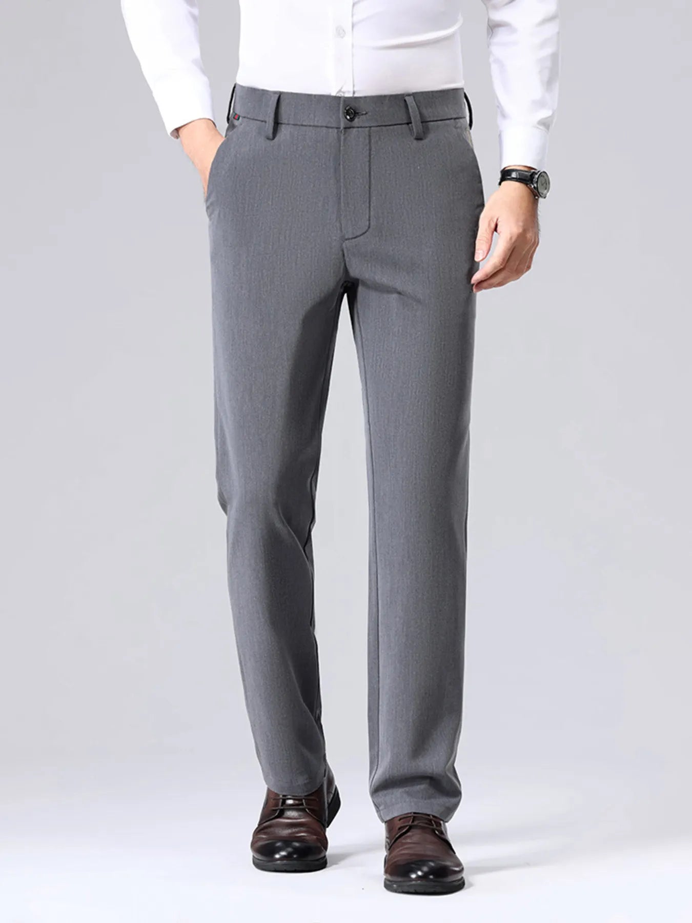 Men's Relaxed Fit Pants with Pockets