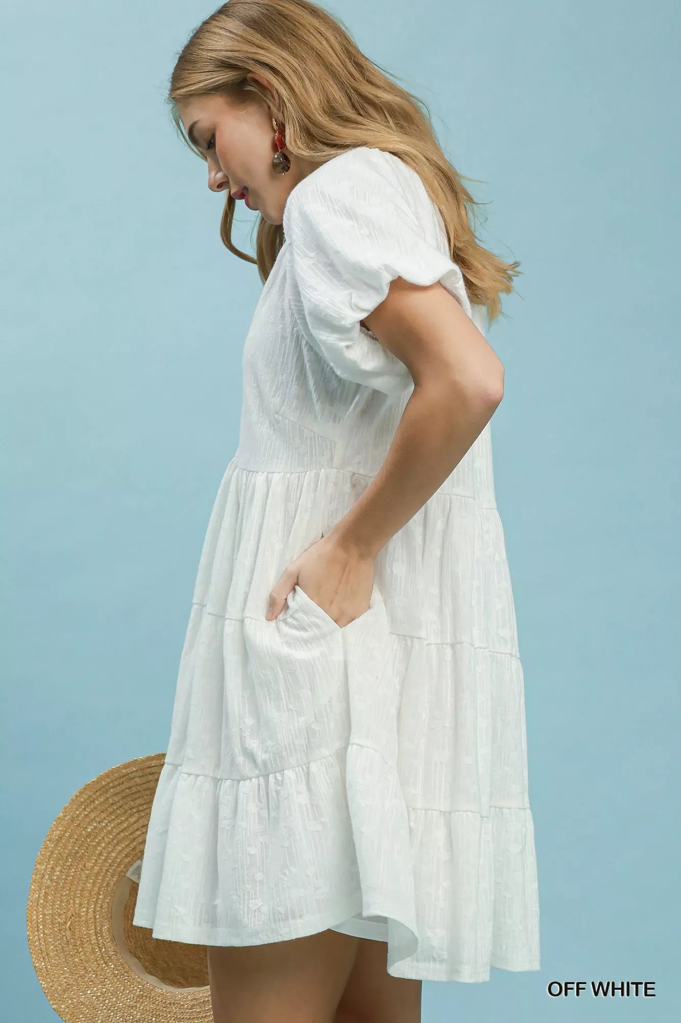 Tiered Babydoll Mini Dress