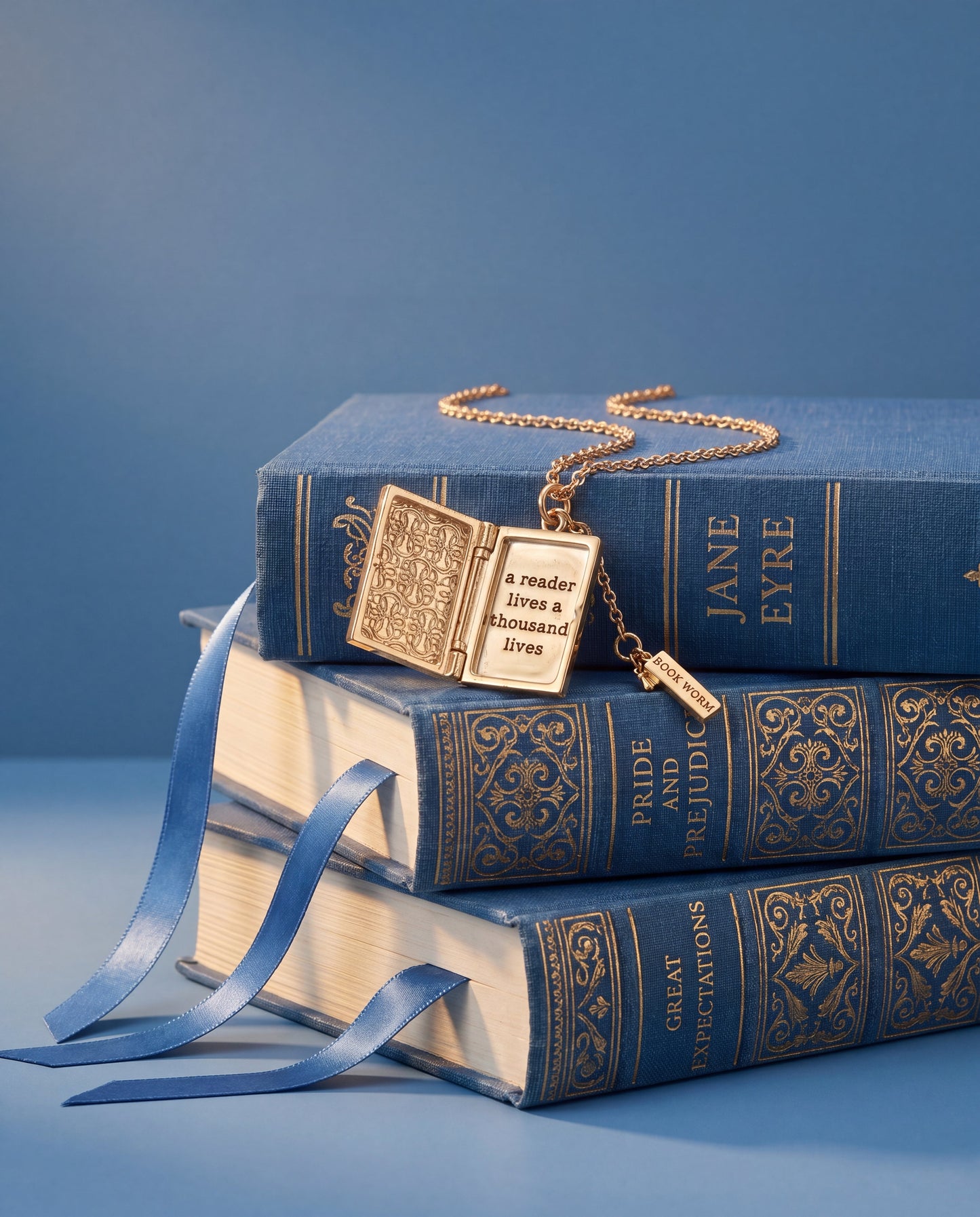 Book Club Locket Pendant - Alex and Ani