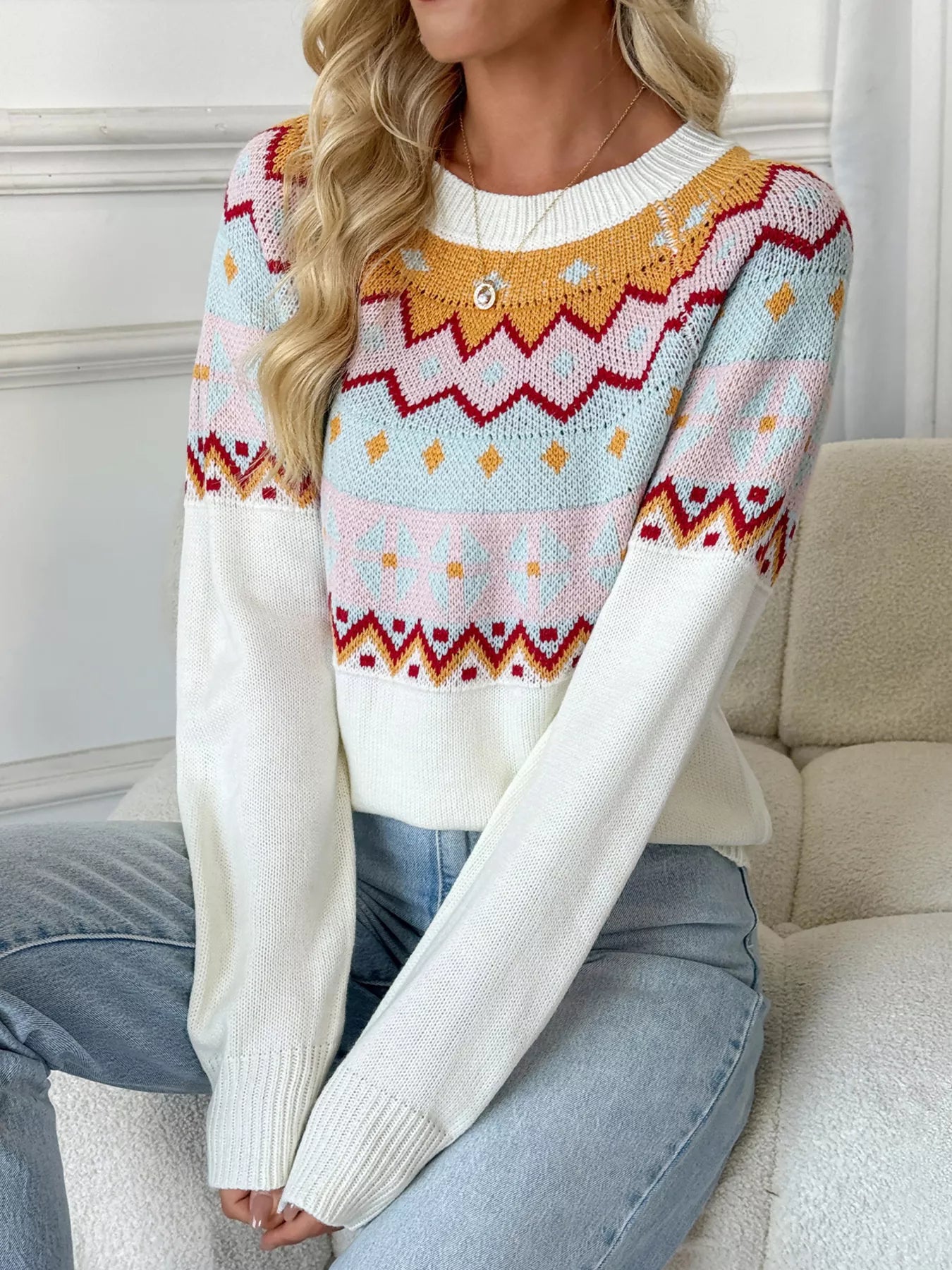 Chalet Chic Fair Isle Sweater