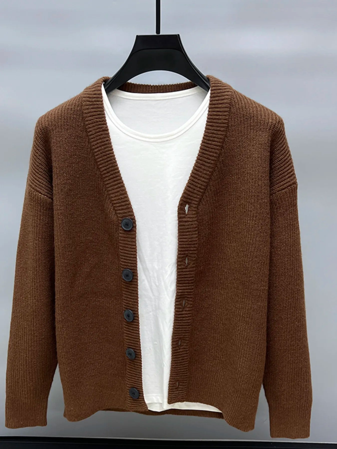 Men's Long Sleeve Cardigan