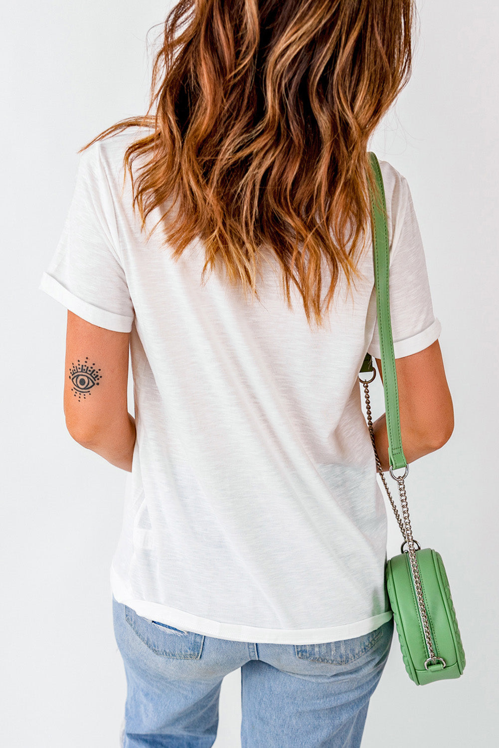 Nashville Music City Graphic Print Tee