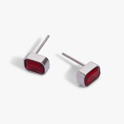 July Birthstone Stud Earrings - Alex and Ani - Detail View 4