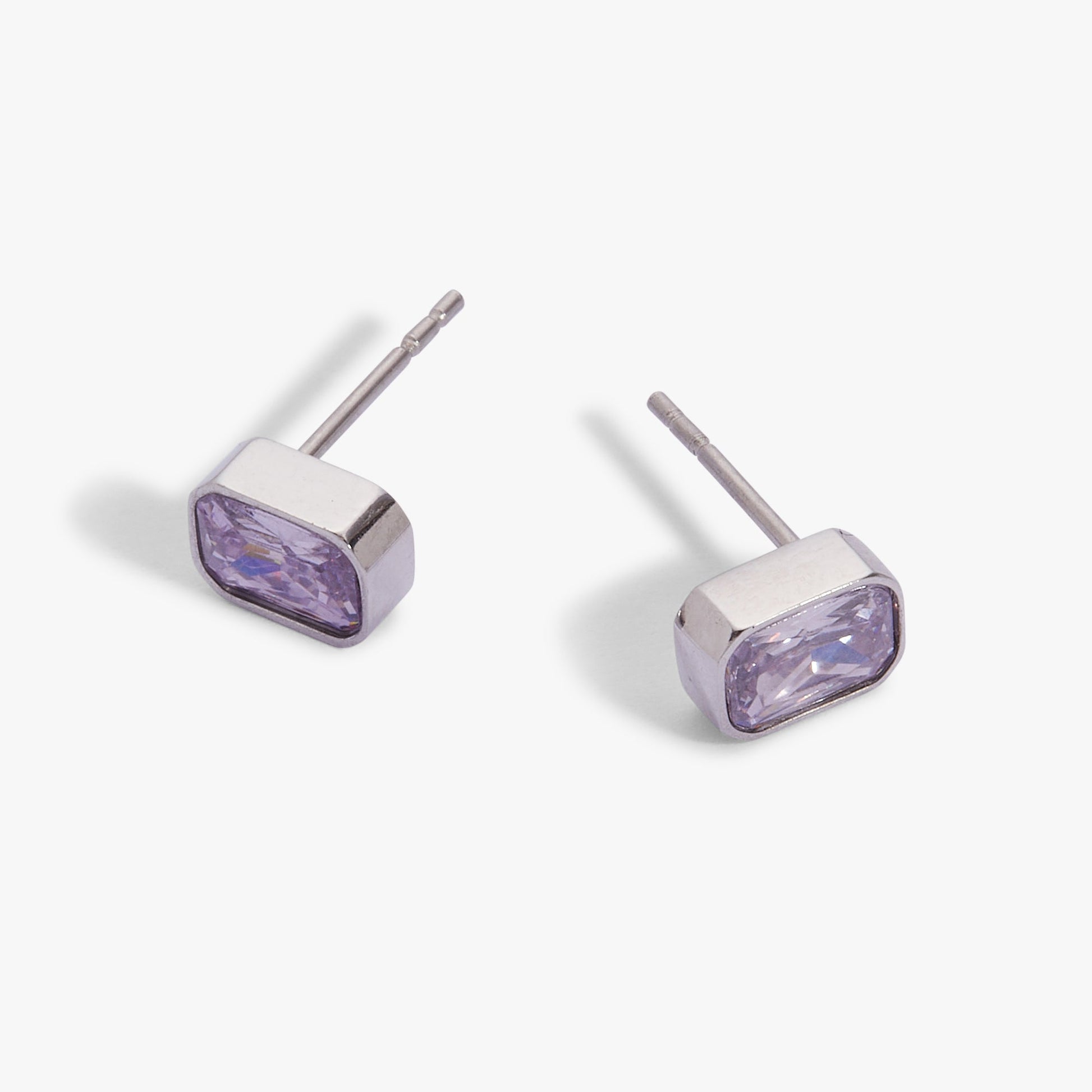 June Birthstone Stud Earrings - Alex and Ani - Detail View 4