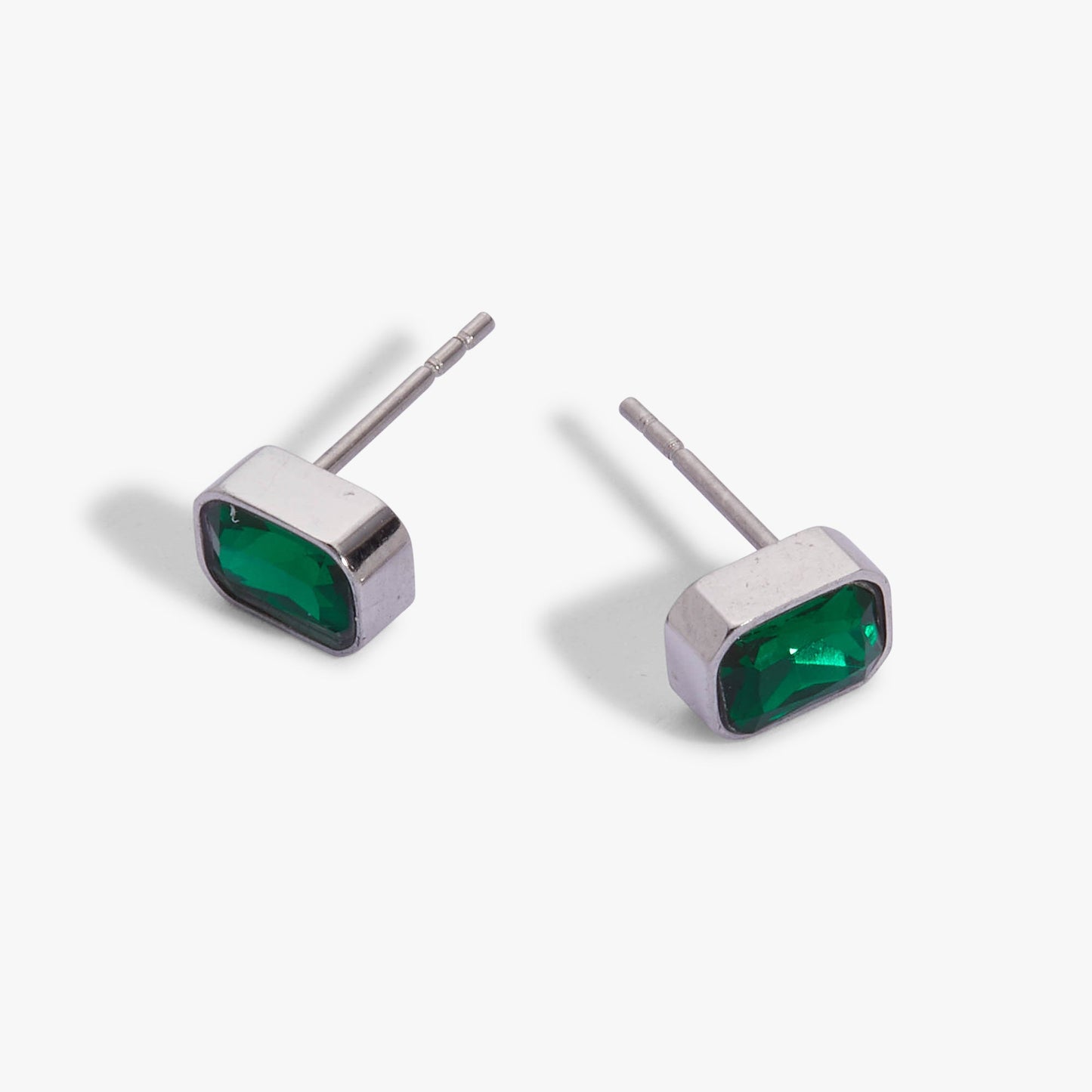 May Birthstone Stud Earrings - Alex and Ani