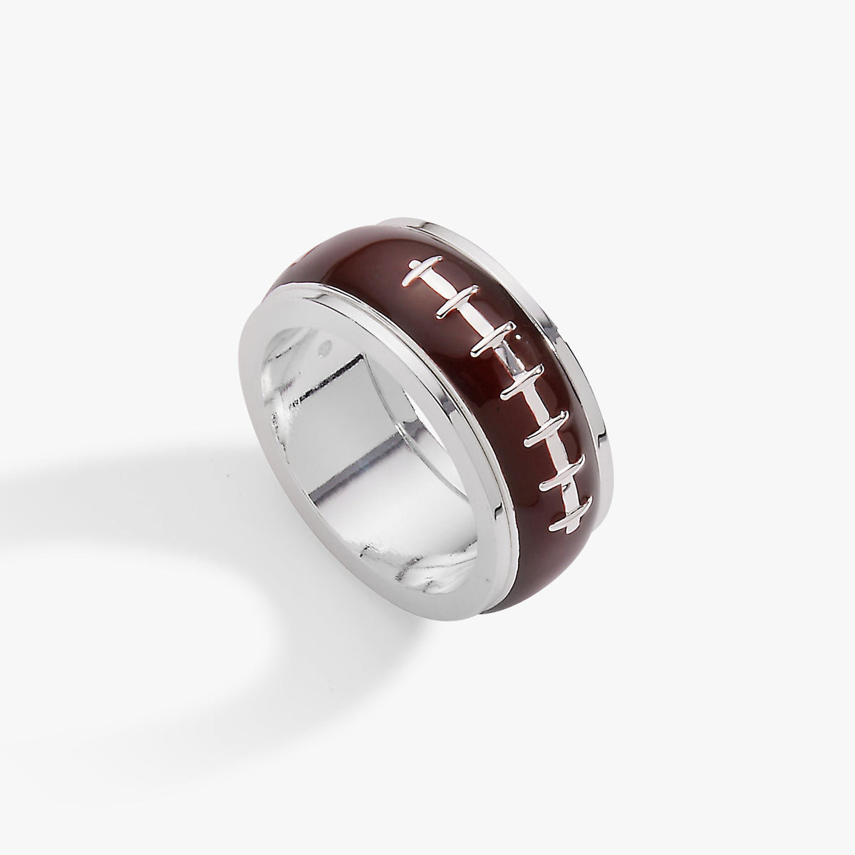 Football Fidget Ring - Front View