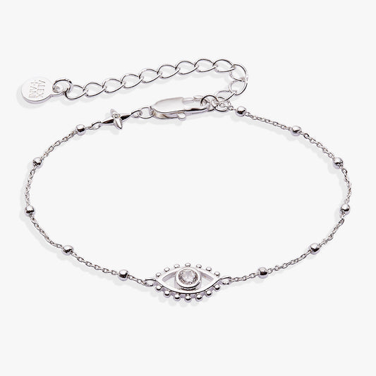Evil Eye Inline Bracelet - Alex and Ani - Front View