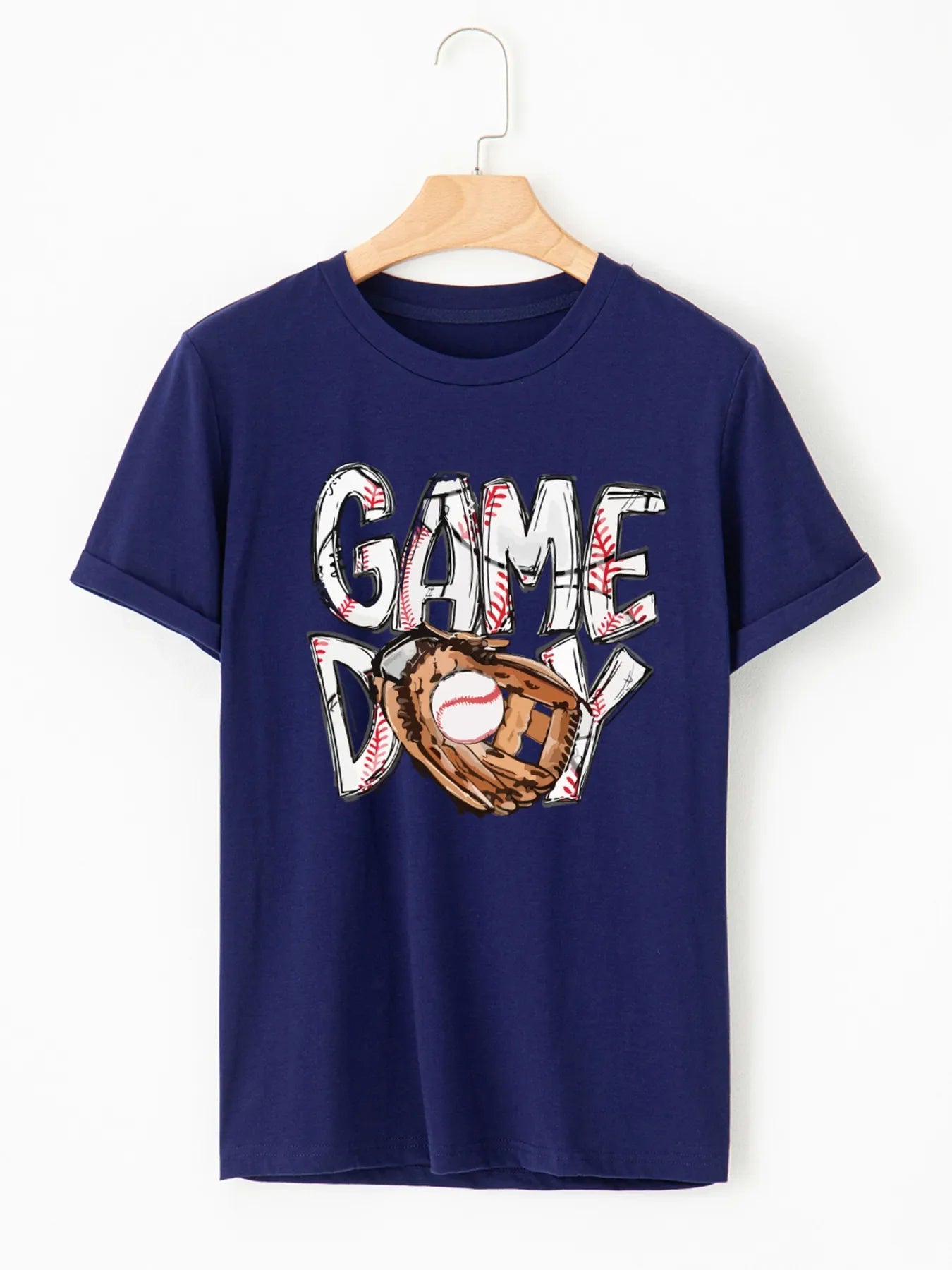 Women's Baseball GAME DAY Graphic T-shirt
