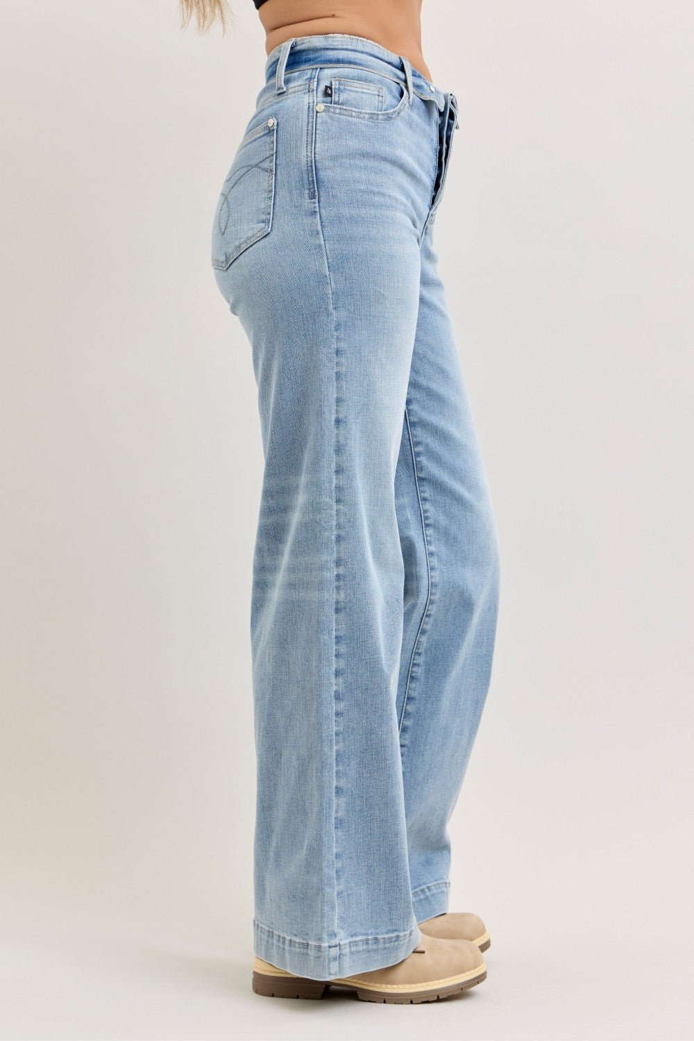 Retro Wide Leg Jeans