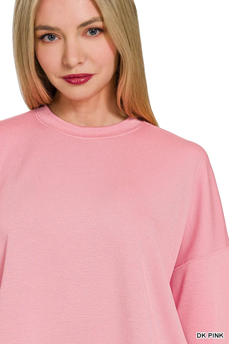 Essential Lounge Set - Pink - Back View