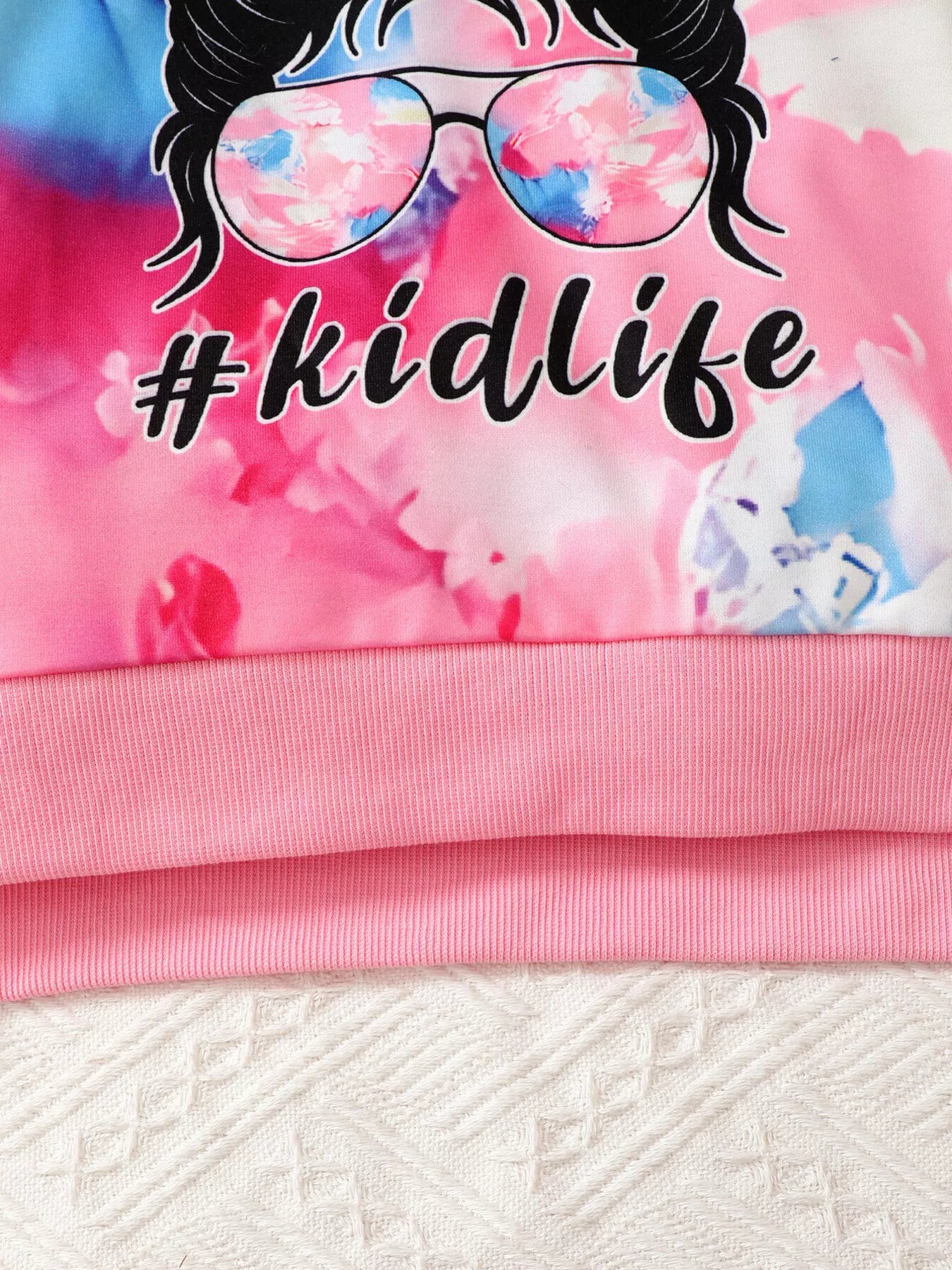 Kid Life Tie-Dye Hoodie Set