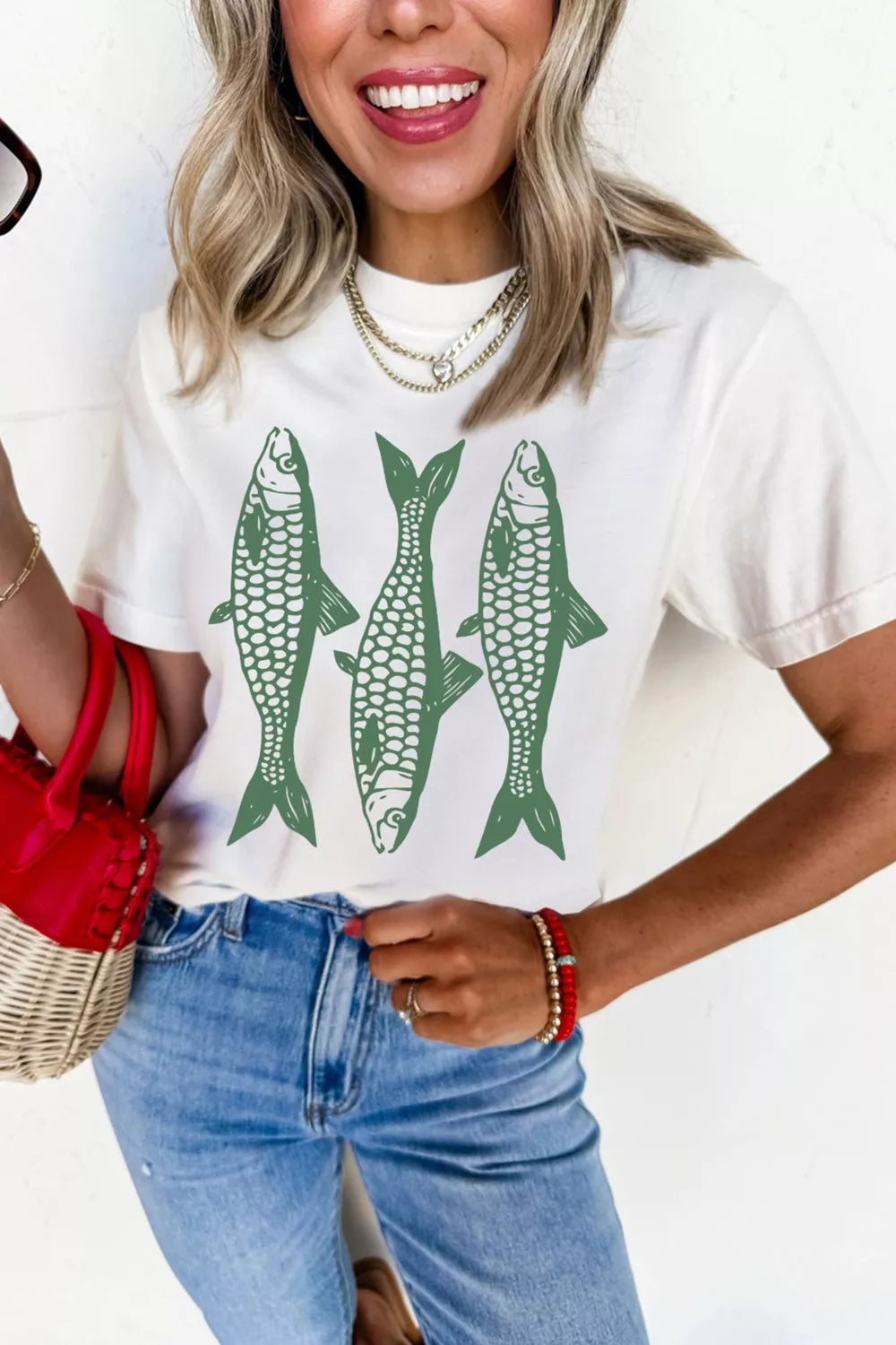 Gone Fishing Graphic Tee