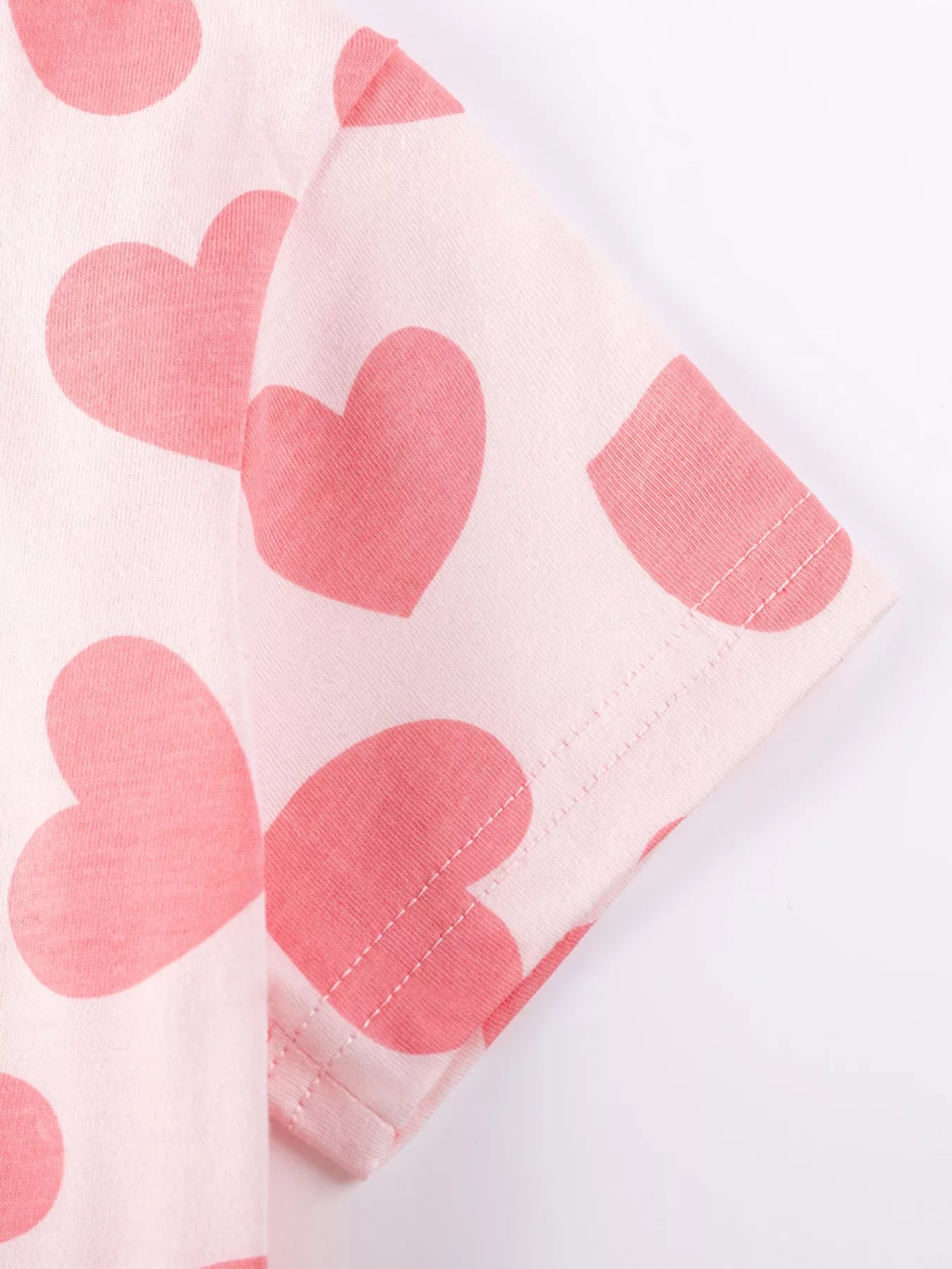 Girl's Heart Print Dress