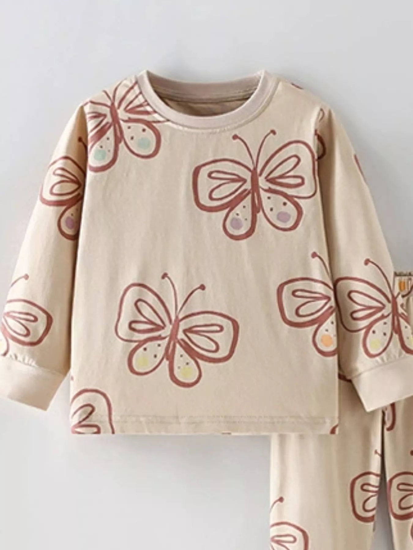 Children's Animal Print Pajama Set