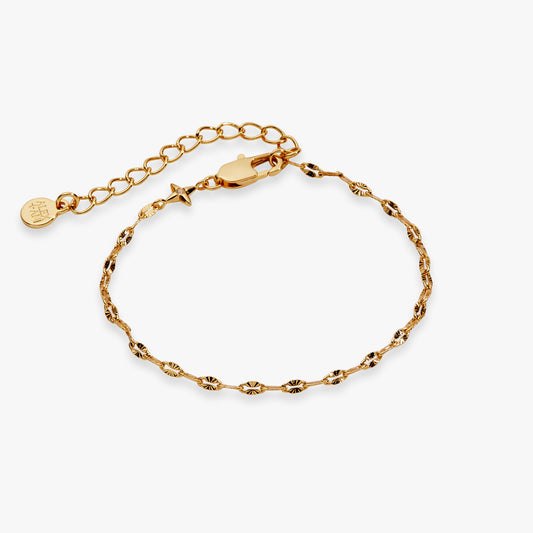 Multi Faceted Chain Bracelet - Alex and Ani - Front View
