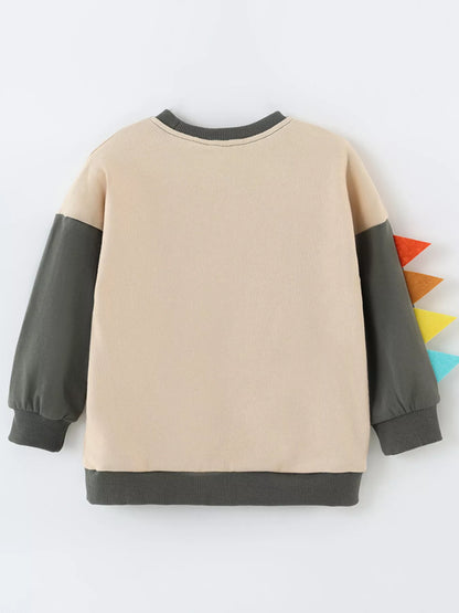 Children's Dinosaur Sweatshirt - Detail View 5