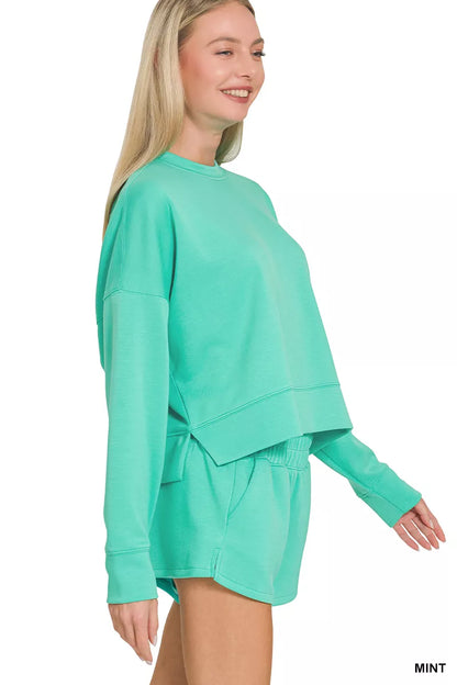 Essential Lounge Set - Mint - Back View