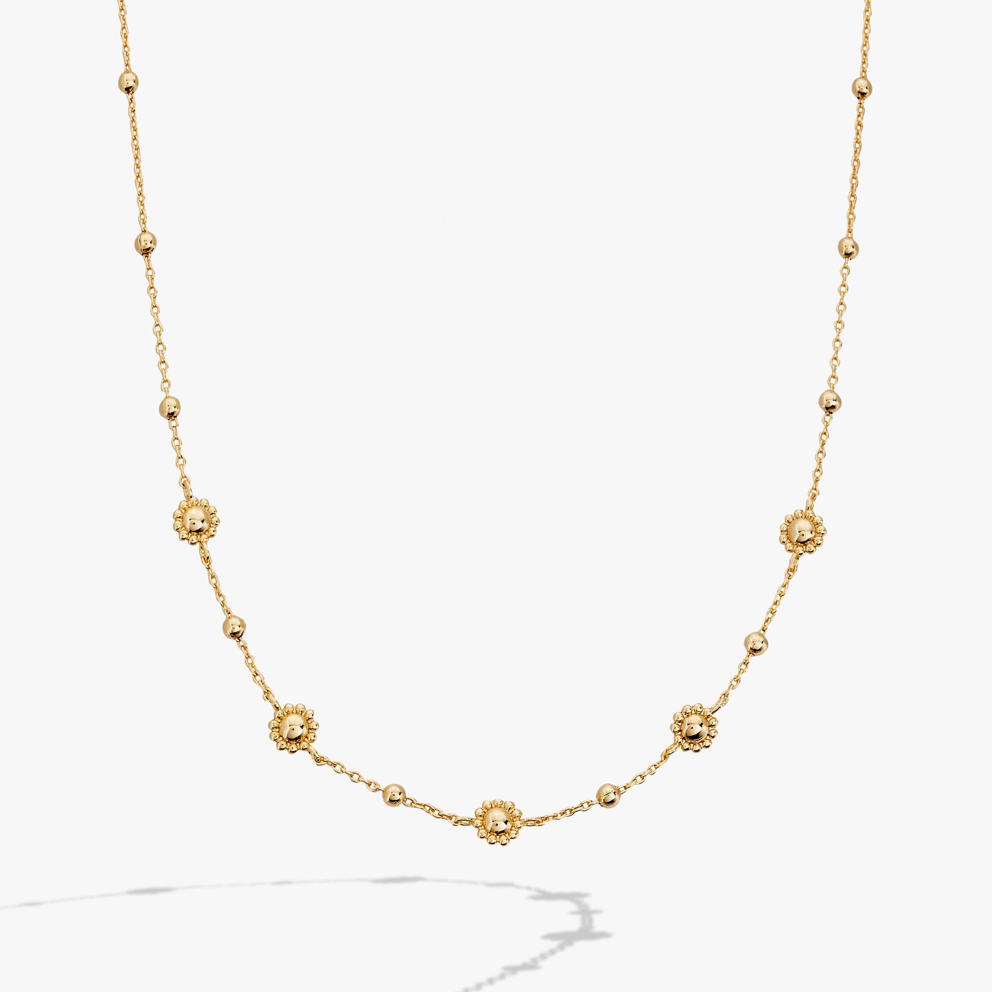 Floret Chain Necklace - Alex and Ani