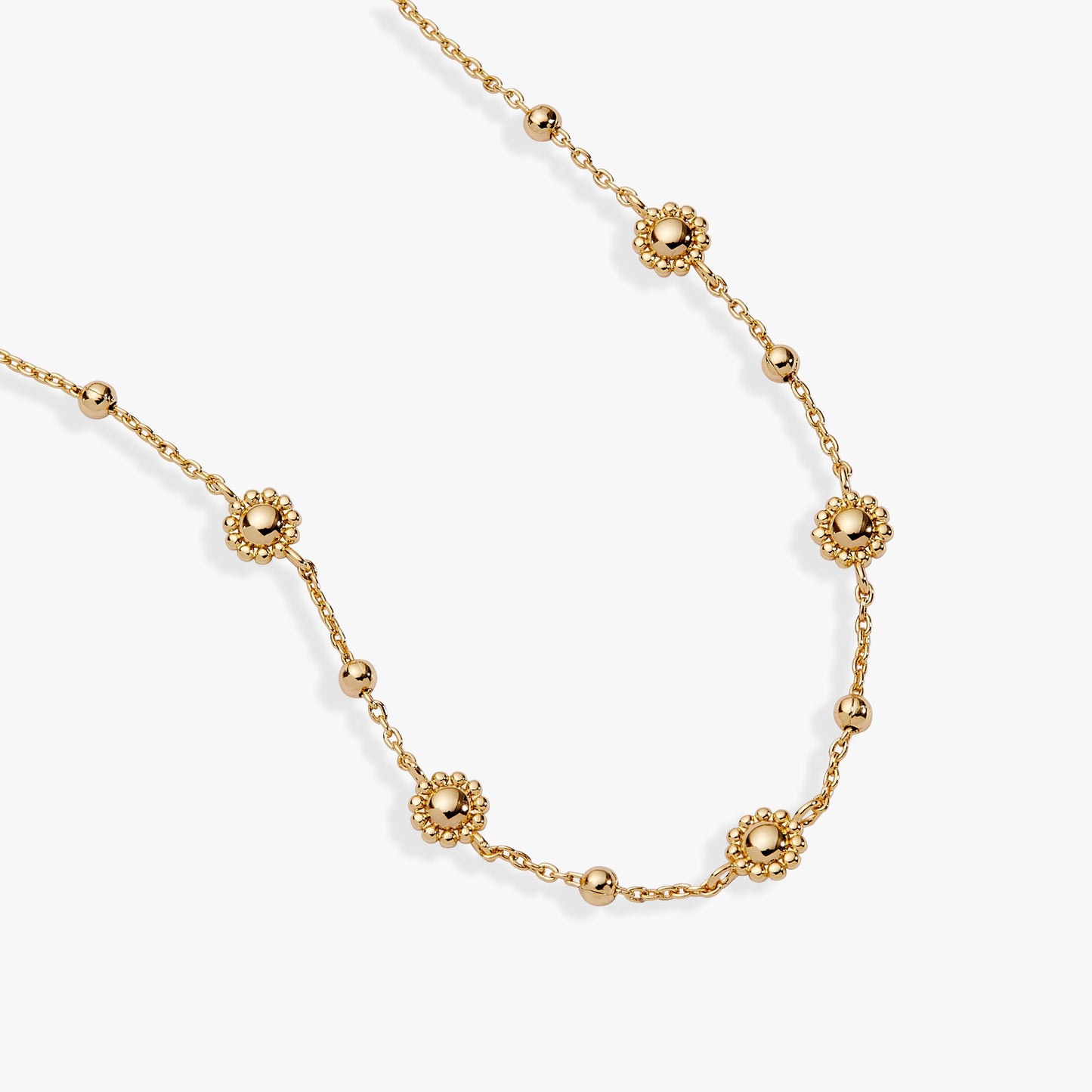 Floret Chain Necklace - Alex and Ani