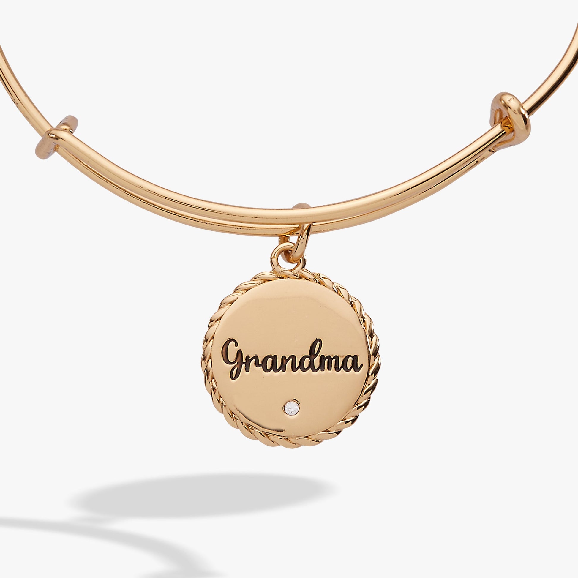 Grandma Charm Bangle - Alex and Ani - Side View