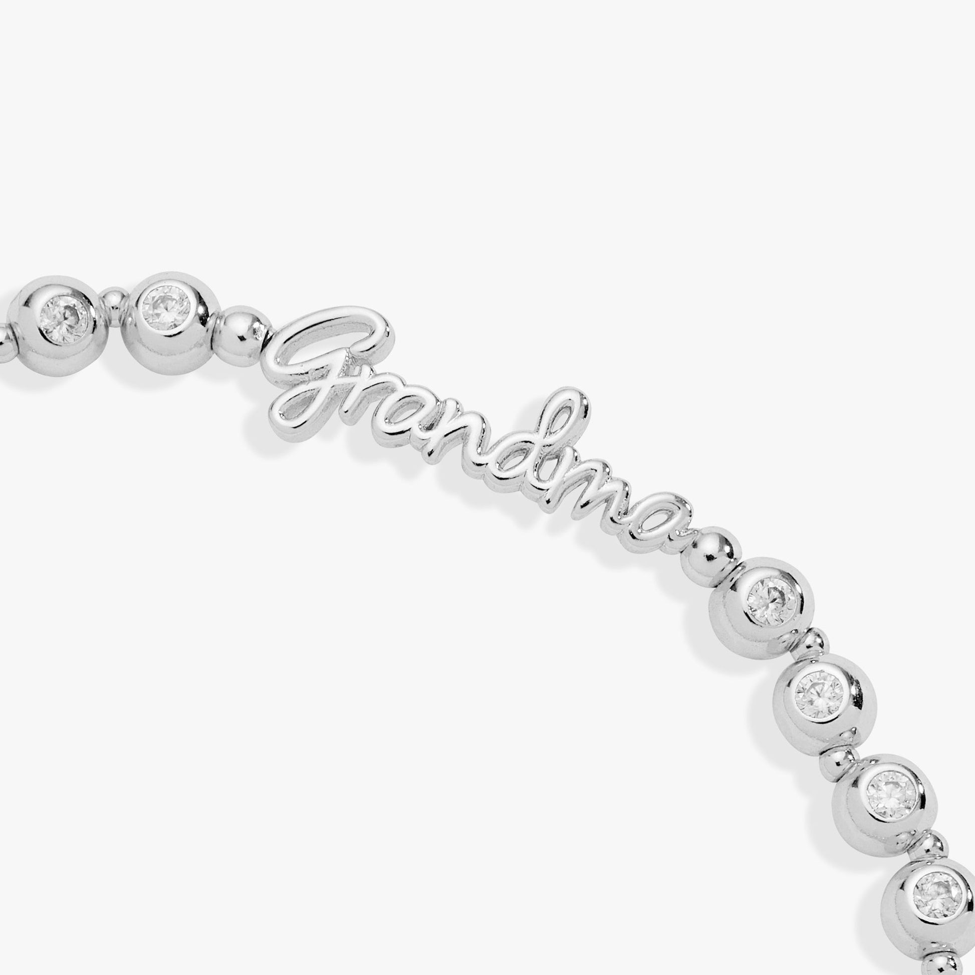 Grandma Elongated Crystal Stretch Bracelet - Alex and Ani - Detail View 4