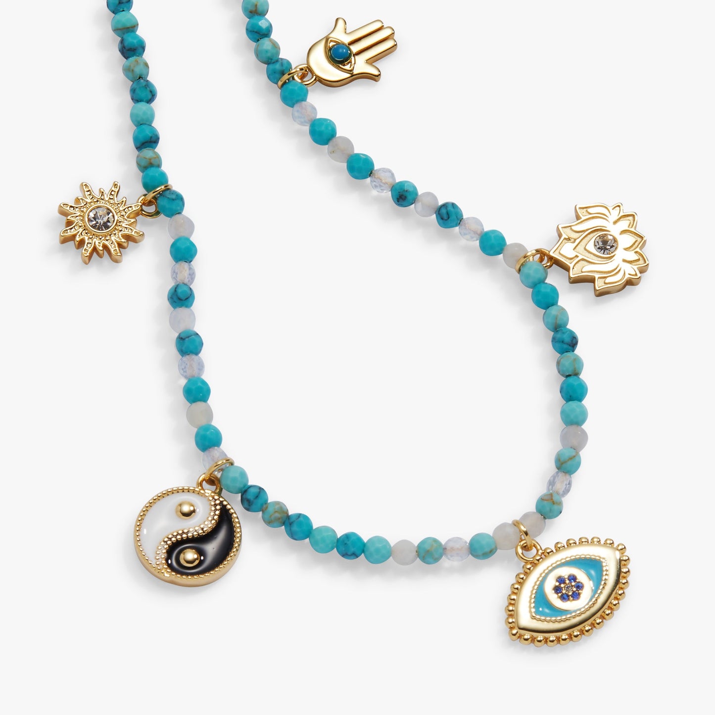 Healing Stone Charm Anklet - Alex and Ani