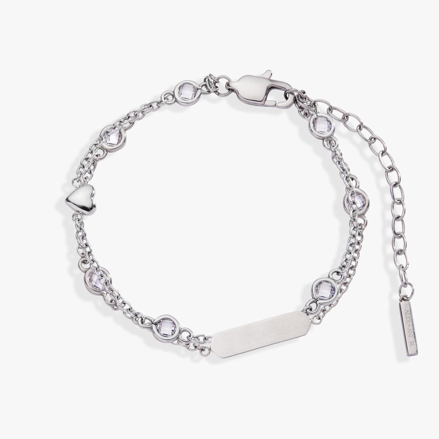 Heart Chain Double Strand Bracelet - Alex and Ani