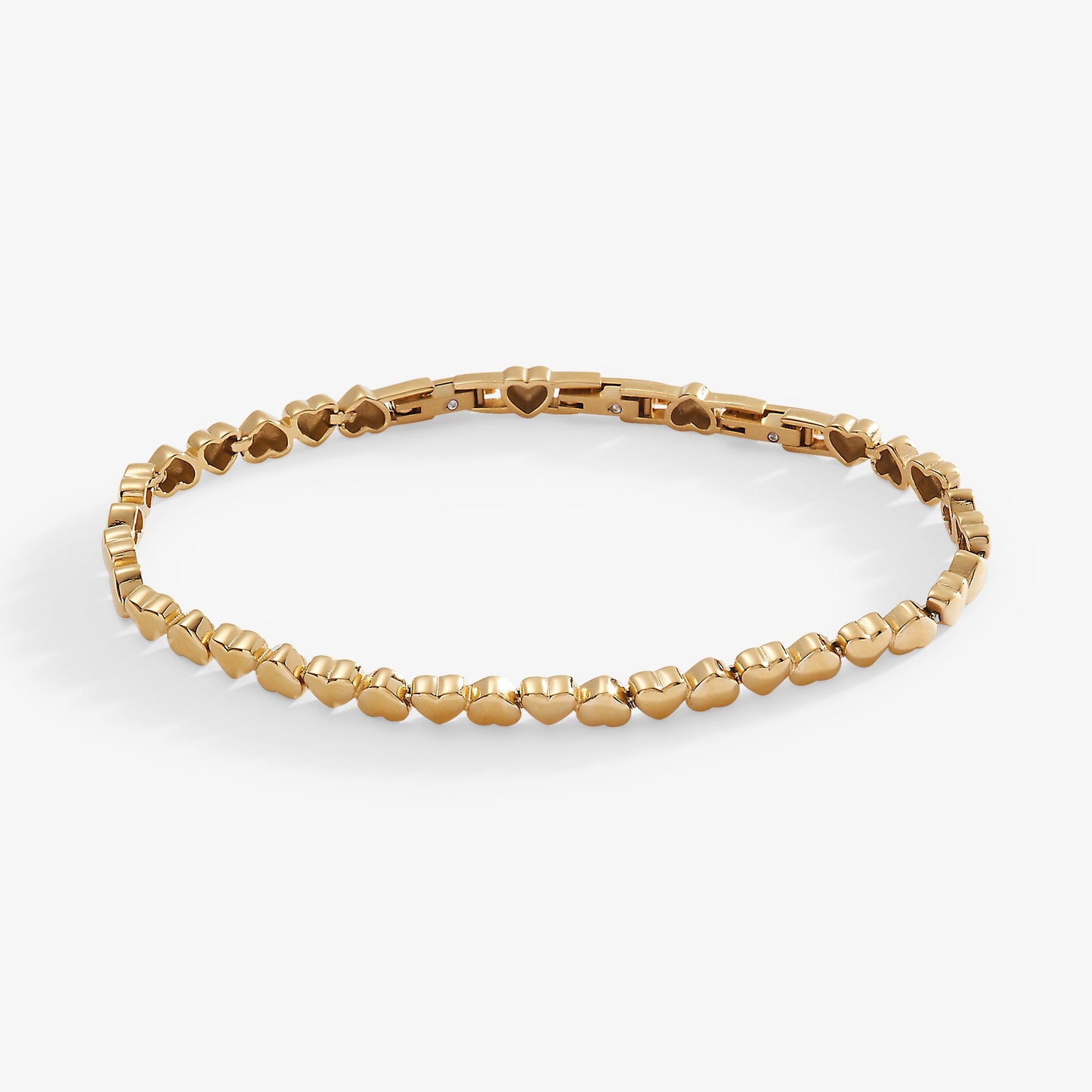 Heart Charm Tennis Bracelet - Alex and Ani