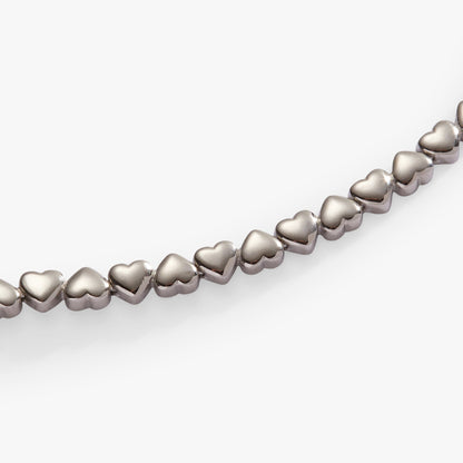 Heart Charm Tennis Bracelet - Alex and Ani