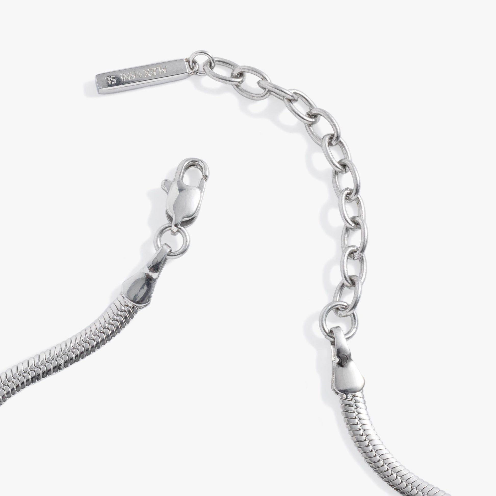 Everyday Herringbone Chain Bracelet - Alex and Ani - Detail View 7