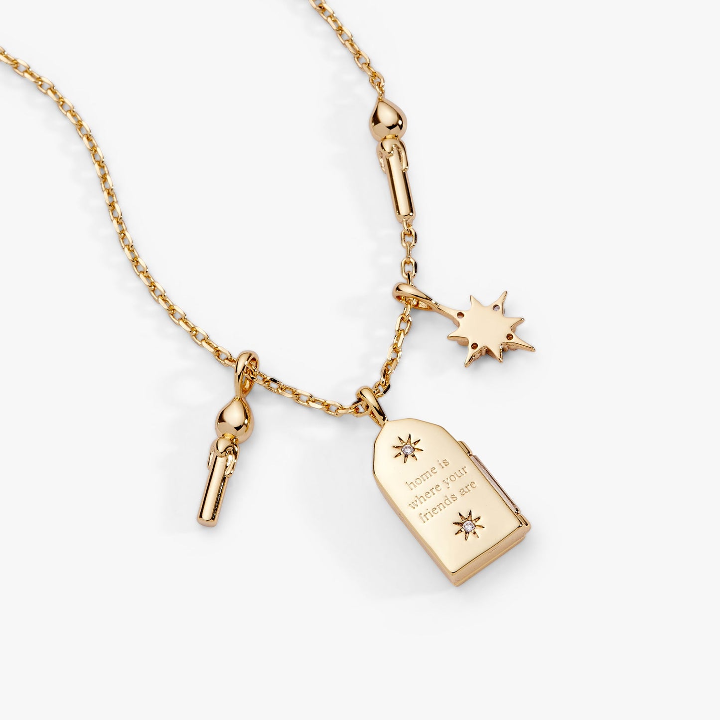 Harry Potter™ Hogwarts Great Hall Cluster Charm Necklace - Alex and Ani