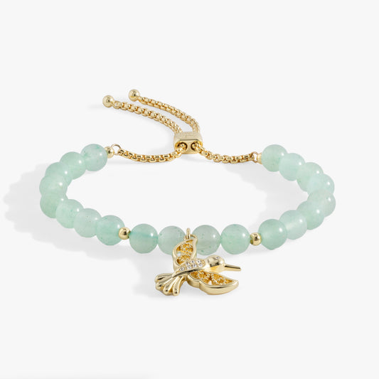 Hummingbird Gemstone Bolo Bracelet - Alex and Ani