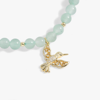 Hummingbird Gemstone Bolo Bracelet - Alex and Ani