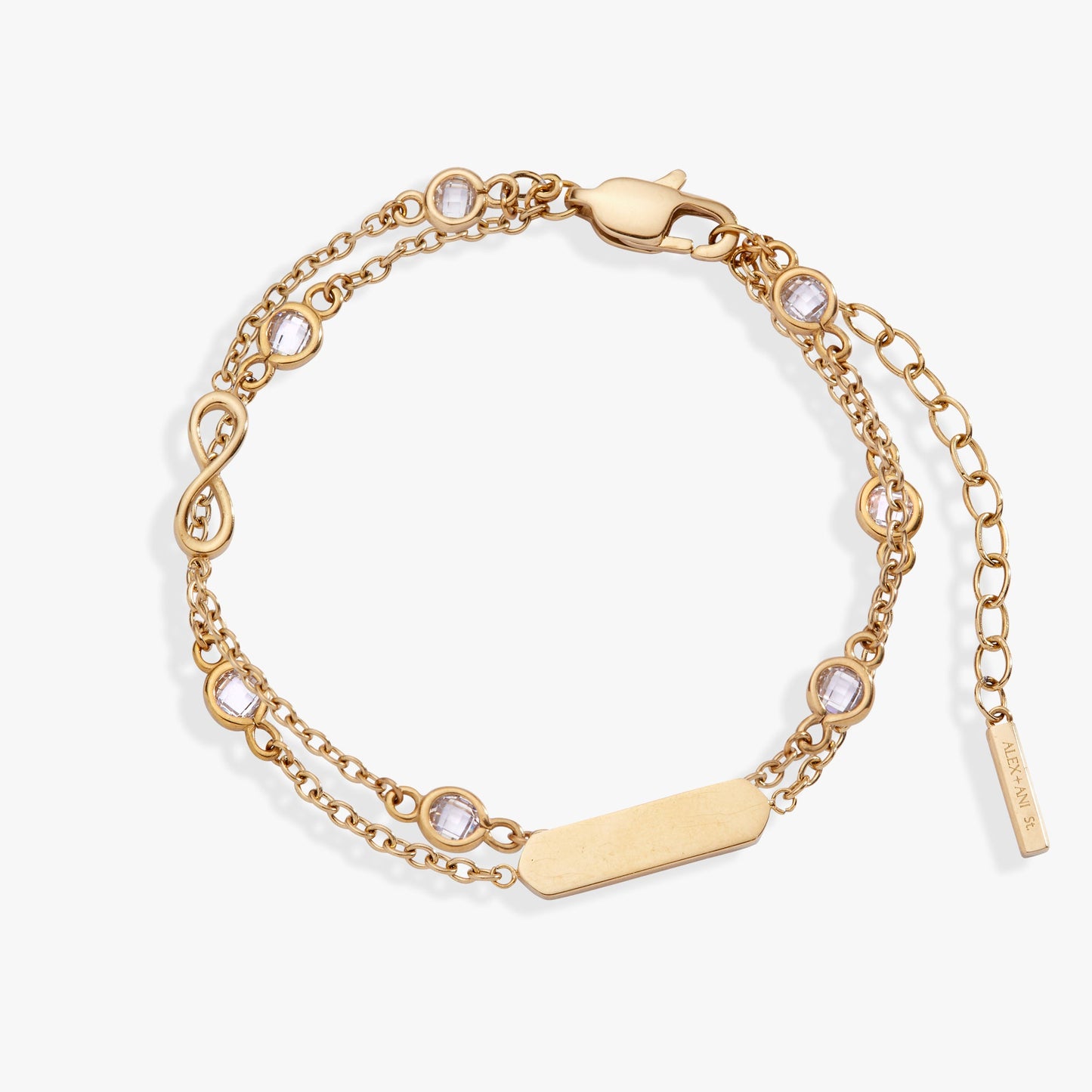 Infinity Chain Double Strand Bracelet - Alex and Ani
